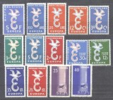 Lot 1958 Europa CEPT 14 values MNH AC.803