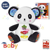 Jucarie interactiva bebe cu sunete si lumini 15 cm - Panda, Reig Musicales