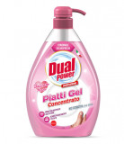 Gel de vase concentrat, Delicat pentru maini, Dual Power, 1 L