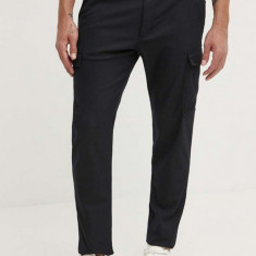 Joop! pantaloni barbati, culoarea negru, drept, 30043189