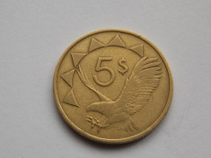 5 DOLLARS 1993 NAMIBIA foto