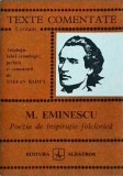Mihai Eminescu - Poezia de inspiratie folclorica, Stefan Badea, Albatros, Colectia Lyceum, Carte Poezie, Literatura Romana