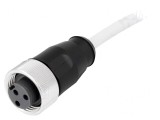 Mufă 7/8 1,5m mamă 3 PIN cu cablu PVC