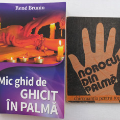 MIC GHID DE GHICIT IN PALMA - RENE BRUNIN + NOROCUL DIN PALMA. CHIROMANTIA PENTR
