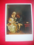 HOPCT 23434 UN PAHAR DE LIMONADA- GERRARD TERBORCH 1617-1681 --MUZEE RUSIA - CP PICTURA --NECIRCULATA
