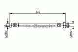 Conducta / cablu frana MERCEDES E-CLASS (W124) (1993 - 1995) BOSCH 1 987 476 393