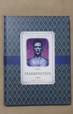 FRANKENSTEIN -Mary Shelley (roman ilustrat, engleză) -adapted by Saviour Pirotta