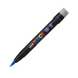 Cumpara ieftin Marker cu varf tip pensula UNI Posca Brush PCF-350,albastru