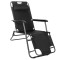 Sezlong pliabil Relax Zero Gravity, 80x60x153cm, negru Household NewTrend