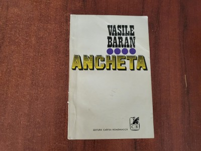 Ancheta de Vasile Baran foto