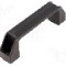 Maner tehnopolimer (PP), 142mm, neagra, ELESA+GANTER - M.443/145 N-CH