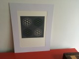 Victor Vasarely, Serigrafie numerotata 16/150 semnată