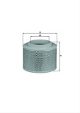 Filtru aer MAHLE LX2808/1