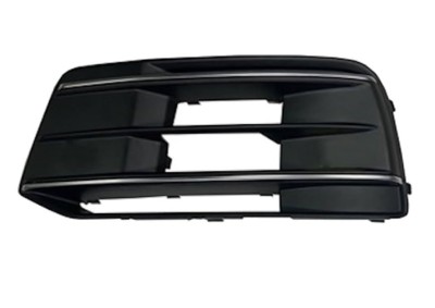Grila bara protectie, spoiler Audi Q5 (Fy), 09.2016-10.2020, model: S-Line, montare fata, stanga, RapidAuto foto
