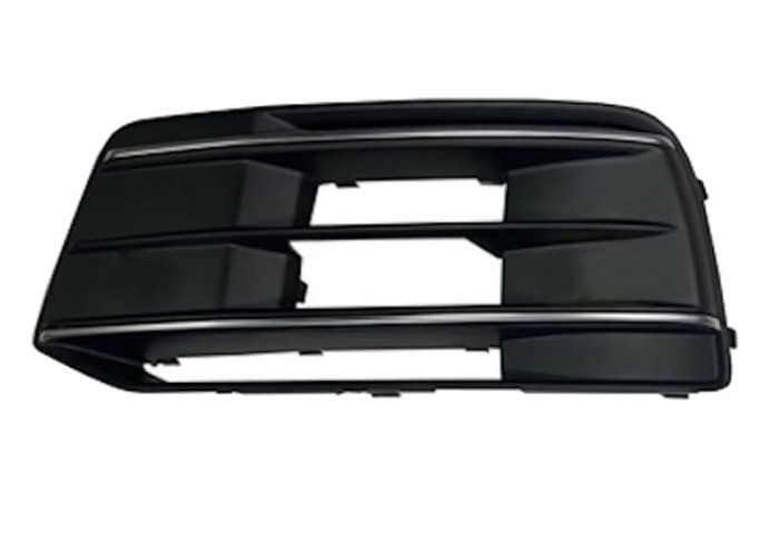 Grila bara protectie, spoiler Audi Q5 (Fy), 09.2016-10.2020, model: S-Line, montare fata, stanga, RapidAuto