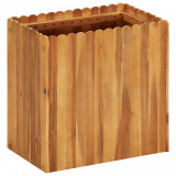 Strat &icirc;nălțat de grădină, 50 x 30 x 50 cm, lemn masiv de acacia