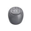 Maner Nuca Schimbator 5 Trepte + R Compatibil Fiat Panda 2003-2012 Piele Sintetica Plastic Gri
