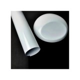 Folie auto autocolant PVC alb lucios 1.52m x 1m cu tehnologie eliminare bule Cod: 9196 Automotive TrustedCars