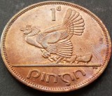 Cumpara ieftin Moneda istorica 1 PENNY / PINGIN - IRLANDA, anul 1963 * cod 3373, Europa