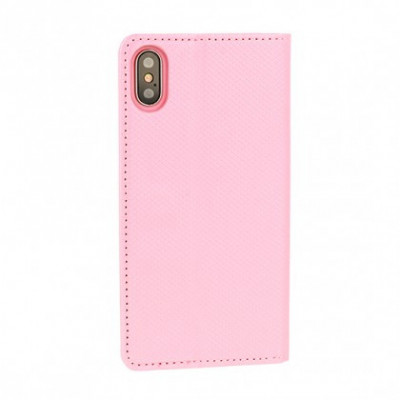 Husa Flip Carte Smart Apple iPhone X / Xs Light Pink foto