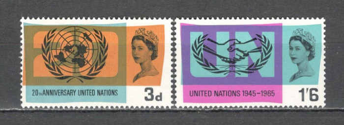 Anglia/Marea Britanie.1965 20 ani ONU GA.43