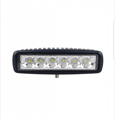 Proiector led 18w ,12v 24v Lumina alba 6000k foto