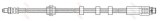 Conducta / cablu frana BMW Seria 5 Touring (E61) (2004 - 2010) TRW PHB418