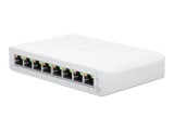Cumpara ieftin Ubiquiti UniFi USW, Lite, 8, PoE , Switch Managed 8A Gigabit, 4A PoE+ (52W), Desktop Wall, mount