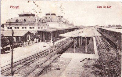 AMS# - ILUSTRATA/VEDERE PLOIESTI, GARA DE SUD, CIRCULATA foto