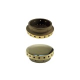 Separator flacără alamă perforat semirigid pentru plită L4415 Compatibil, Maro