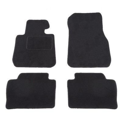 Set covorase auto mocheta Velor BMW 3/3 GT (F30/31/34/35), 01.2012-12.2019, negru, foto