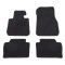 Set covorase auto mocheta Velor BMW 3/3 GT (F30/31/34/35), 01.2012-12.2019, negru,