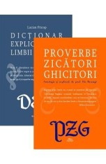 Pachet 2 carti: DEX + Proverbe, zicatori, ghicitori - Lucian Pricop