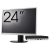 Pachet Calculator Second Hand HP EliteDesk 800 G3 Mini PC, Intel Core i5-6500T 2.50GHz, 16GB DDR4, 256GB SSD + Monitor 24&amp;quot; NewTechnology Media