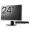 Pachet Calculator Second Hand HP EliteDesk 800 G3 Mini PC, Intel Core i5-6500T 2.50GHz, 16GB DDR4, 256GB SSD + Monitor 24&amp;quot; NewTechnology Media