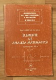Elemente de analiza matematica. Clasa a XII de Mircea Ganga