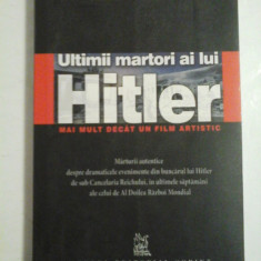 Ultimii martori ai lui Hitler * Mai mult decat un film artistic - Michael A. MUSMANNO