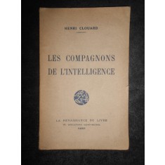 Henri Clouard - Les Compagnons de l&#039;intelligence (1920)