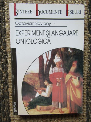 OCTAVIAN SOVIANY - EXPERIMENT SI ANGAJARE ONTOLOGICA foto