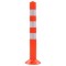 Baliza control trafic, 5 buc., plastic, 75 cm - 2
