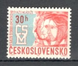 Cehoslovacia.1967 Congresul uniunii tineretului XC.422, Nestampilat