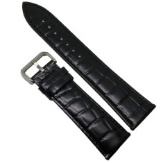 Curea Ceas Din Piele Neagra Imprimeu Crocodil 20mm 24mm WZ1037