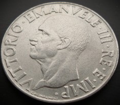 Moneda istorica 1 LIRA - ITALIA FASCISTA, anul 1942 * cod 52