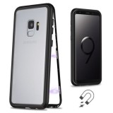 Husa Magnetic Case 360&deg; pentru Samsung Galaxy S9,, Negru