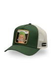 Capslab șapcă x One Piece culoarea verde, cu imprimeu, CL/OP5/1/CT/ZOR