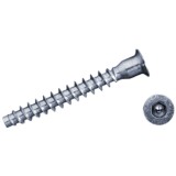 Cumpara ieftin Surub de cuplare, pentru pal, cu cap inecat, din otel, zincat alb, 7 x 60 mm, set 100 buc