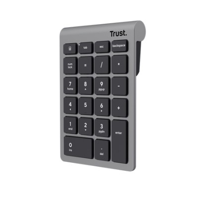 Tastatura Trust numerica Xalax WS, gri foto