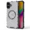 Techsuit - HoneyComb Shield MagSafe - iPhone 16 - White