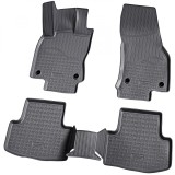 Set de 5 covorase cauciuc 3D stil tavita premium pentru Skoda Karoq, VW T-ROC, Seat Ateca, Recambo