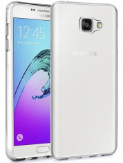 Husa Samsung Galaxy A7 2016 Ultraslim TPU Gel Transparenta foto